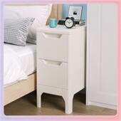 W9迷YX实木头柜简约SMCTG 现代小户型卧室床边柜你窄床柜全20公