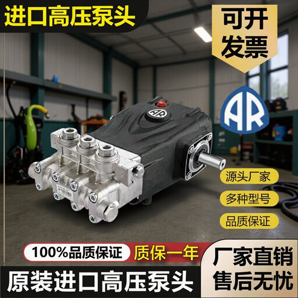 全新意大利进口AR压清洗机水泵进口泵头商用洗车机高压泵配件