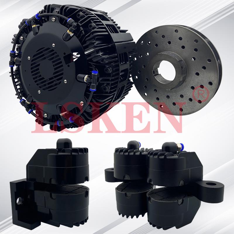 DBS250多点式DBK空压蝶式制动器DBS-10单点气压刹车器钳盘式碟刹