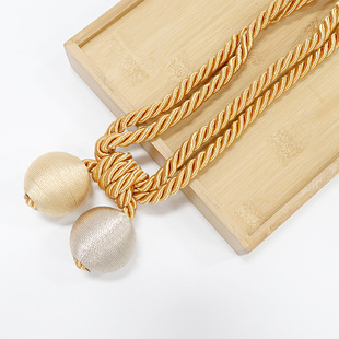 窗帘绑带一对装捆绑带轻奢高档磁吸扣环扎束带绳子法式装饰挂件