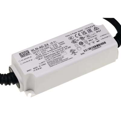 明纬电源XLN-40-2440W恒压面板灯LED驱动器