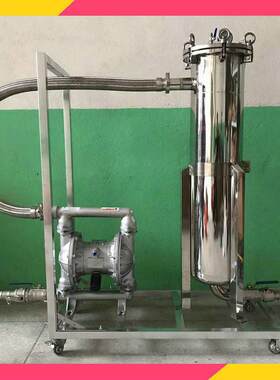 过滤UV漆杂质颗粒 UV面漆过滤器 UV涂料过滤器 UV漆袋式过滤器