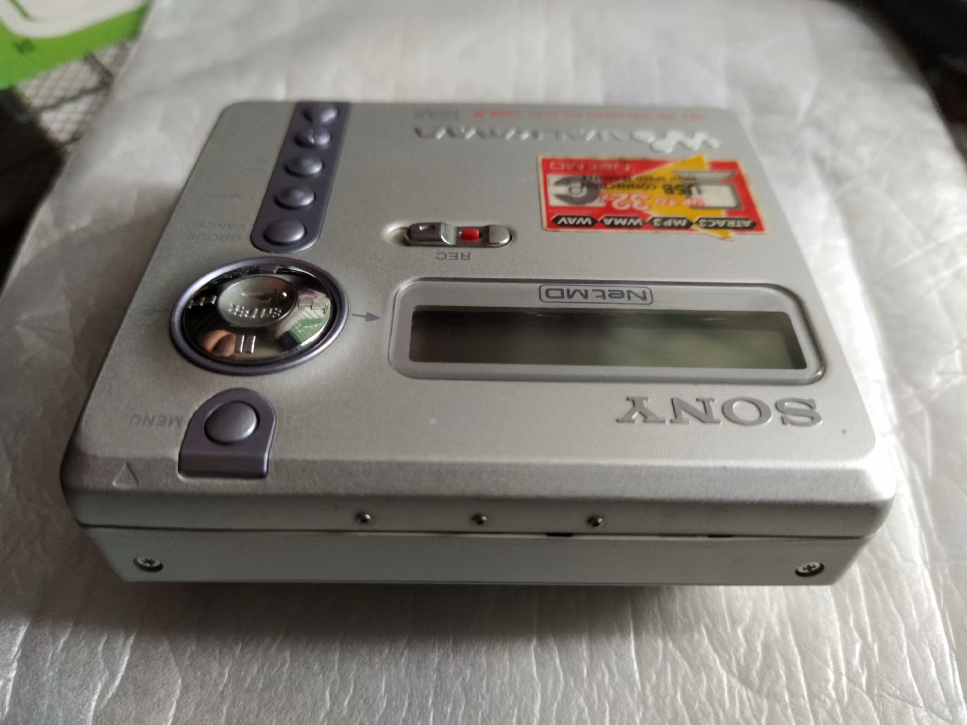 소니 MD 워크맨 MZ-N707 실버 풀패키지 (녹음/재생 완벽 보장) 5