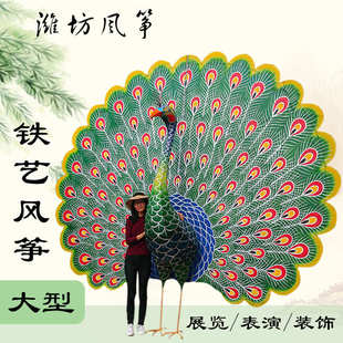大型鐵藝展覽風箏新款 飾戶外拍攝蝴蝶金魚燕子風箏節活動 風箏裝