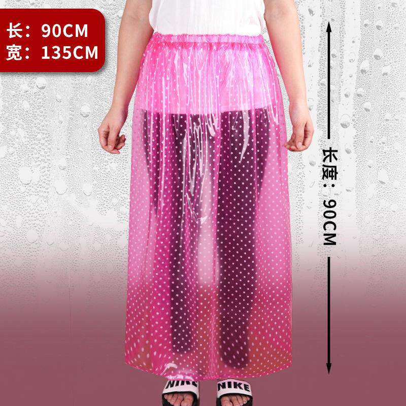 半腰防水围裙PVC水产防油特大款洗碗围腰厨房女服软皮围裙