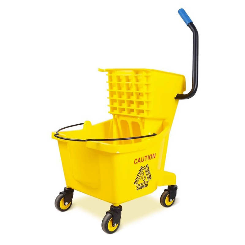 超宝榨水车洗拖把24柞水车头32L挤水车地拖墩布桶清洁车酒店商用