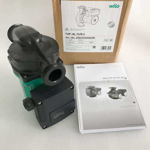 现货进口威乐锅炉热水增压水泵TOP-RL25/7.5冻干机低温循环屏蔽泵