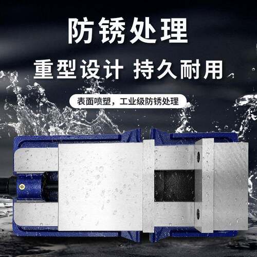 高精密角固式平口钳cnc加工中心重型铣床虎钳机用台虎钳468寸夹具