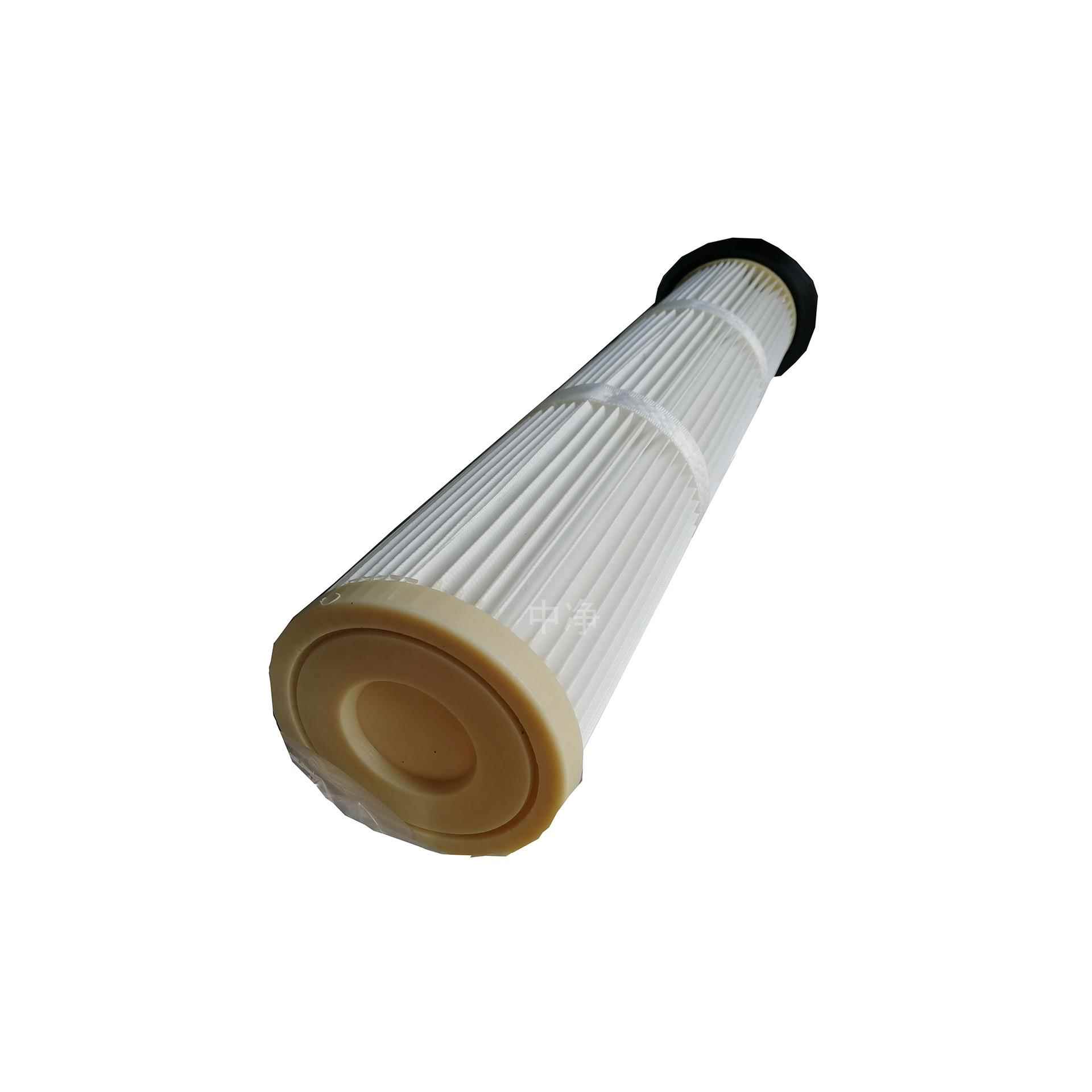 中新材净料除尘滤芯滤筒阻燃防静1电环保尘工业除滤LOY芯20X600-N