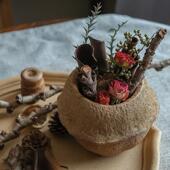 饰品拍 样板间茶道装 诧寂风真干 干燥花摆件高档桌面摆设民宿软装