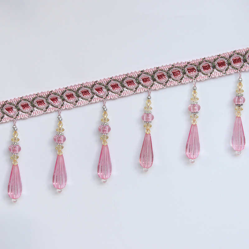 超大水晶珠子吊穗花边厂家直销产地直供家纺辅料批发专业生产新款,居家布艺,花边,淘宝优惠券,粉丝福利购,淘宝优惠卷