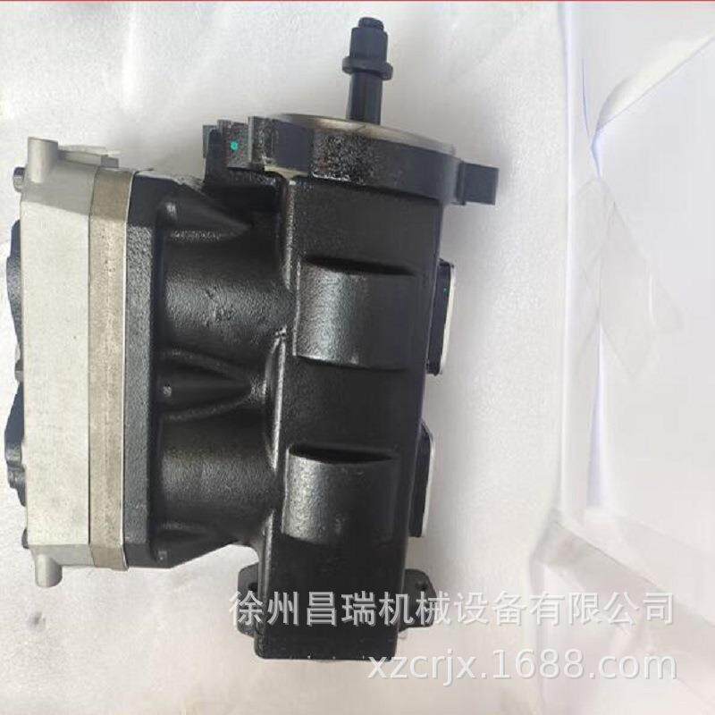徐州上柴发动机S00024099+01双缸空压机泵上汽红岩杰狮卡车配件