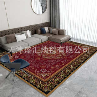 【批发】复古欧式波斯地毯土耳其地毯美式乡村客厅卧室床边地毯
