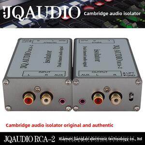 Jqaudio Rca-2剑桥音频隔离器音频滤波器，以消除计算机连接音频电流声音