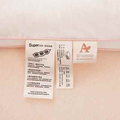 A类%提大豆纤维A类0%大被芯母婴级被立体0花春秋被可机洗加厚子保