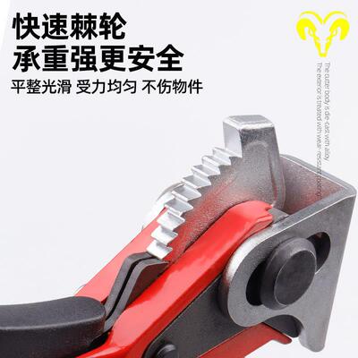 厂家供应直角木工夹快具压速766夹具工业级紧器固定工棘轮F夹