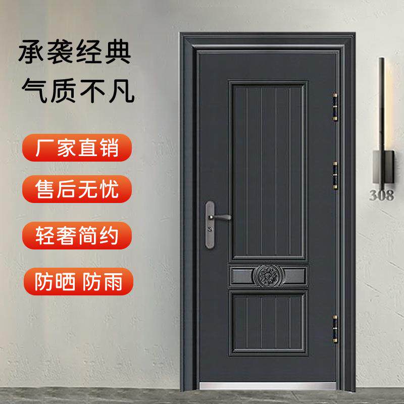 甲级入户门防盗门家用单开门进户安全门大门公寓门财务室专用大门
