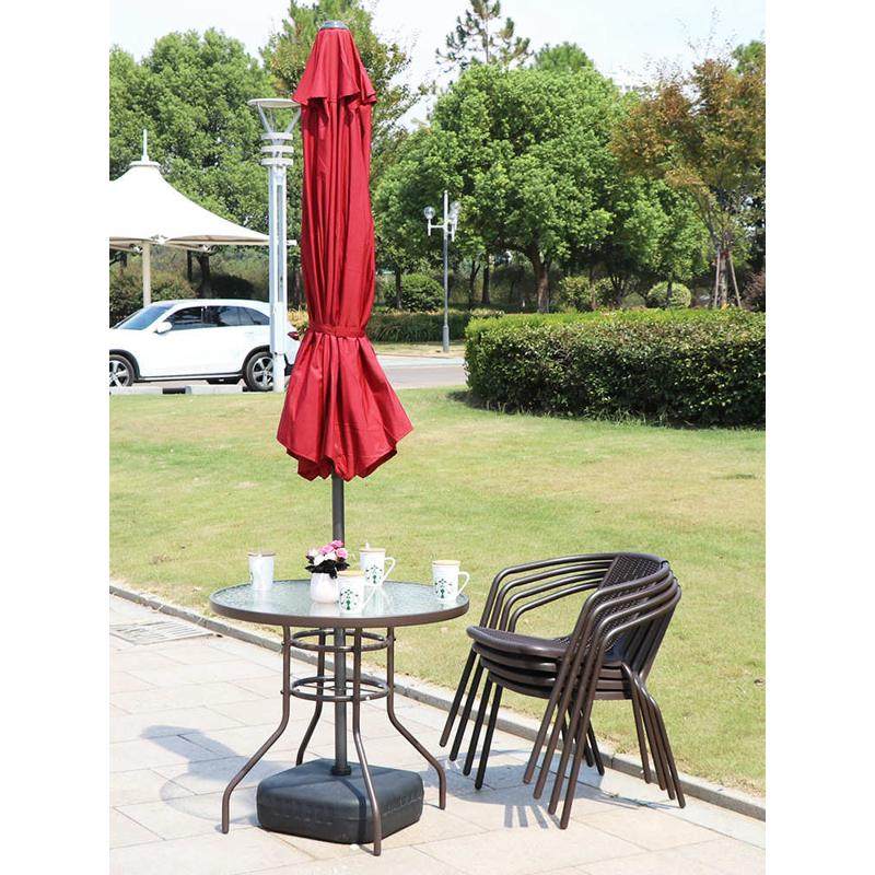 室外桌椅户外桌椅藤椅铁艺庭院阳台桌椅伞组合休闲露天桌椅五件套,商业/办公家具,商用藤编家具,淘宝优惠券,粉丝福利购,淘宝优惠卷