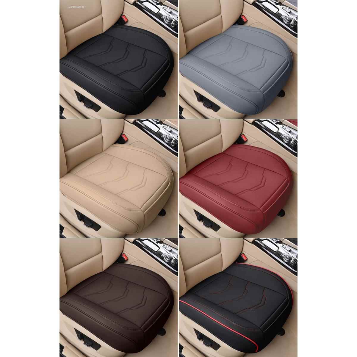 单独汽车坐垫HJW无机靠背季通用前排主驾座驶司位座垫椅套单四片