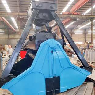 河道物料绳抓斗抓斗抓斗式悬挂抓斗污泥起重机厂家单机械清淤