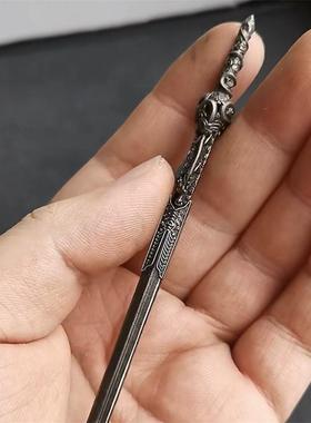 原创时尚堕龙剑游龙剑异色版七剑下天山国潮文玩原摆件配饰