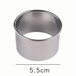 不锈钢饺子皮圆形饼干烘焙模具