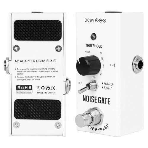 吉他单块效果器Noise Gate降噪可调节降噪效果器吉他电贝司效果器