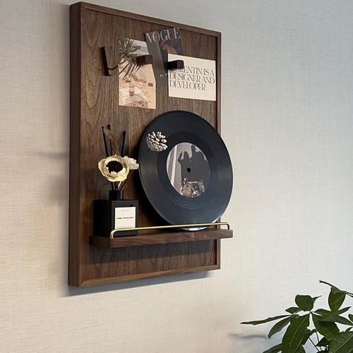 实木电实木画表箱装饰画置架物胡色强配电箱盒入户遮丑餐厅墙遮挡