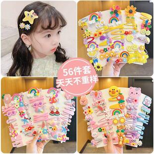 14psc children hair clip side clip cartoon hair accessories