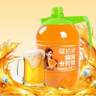 新疆特产格瓦斯饮料卡瓦斯全麦蜂蜜鲜酿大瓶俄罗斯风味多口味可选