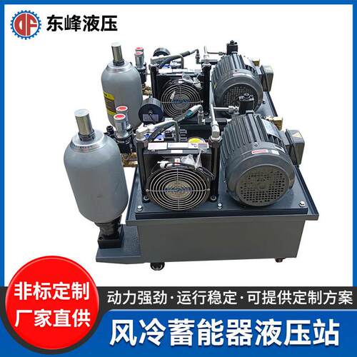DF-2F-2HP-TY风冷蓄能器液压站 液压系统总成 成套液压系统