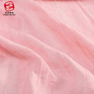 裙子面料 亚麻面料 文艺衬衫 亚麻炒色花工艺布料 麻布 亚麻印花布