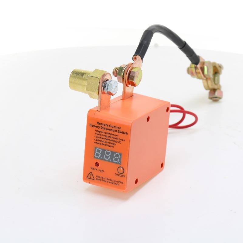 货车轿车通用12V24V大电流电瓶断电器防跑电保护开关 智能遥控