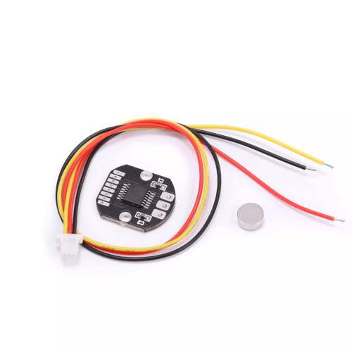 AS5048A磁编码器 14bit高精度 磁感应角度测量感测器模块 送磁铁