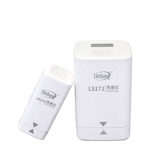 林上LS170便携式色差仪高精度塑料纺织油漆测色仪智能APP色差宝