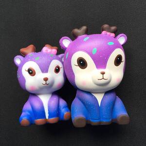 慢回弹星空小鹿圣诞新款squishy跨境爆款