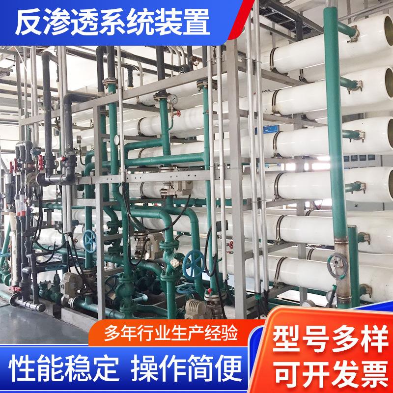 废水反渗透系统工业反水处理设备纯净水环保多介质商用全自动双级