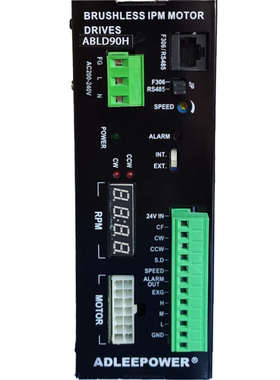 ADLEEPOWER/爱德利D305R-2驱动器无刷直流电机专用220V调速控制器
