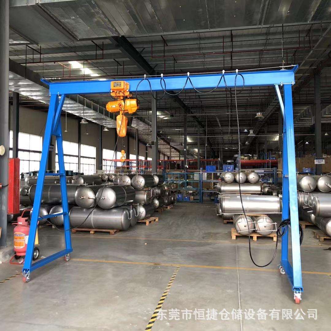 龙门架移动式龙门架简易拆装龙门架1吨2吨3吨起重吊装模具龙门吊