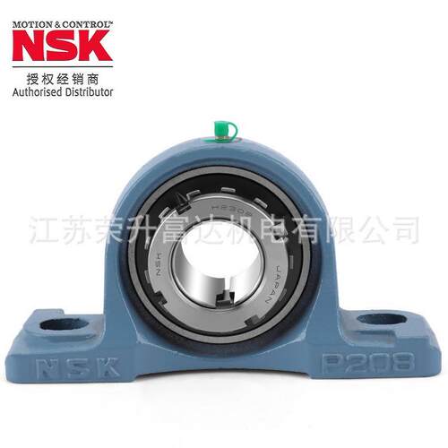 恩斯克NSK带座轴承UCC211D1XAS3S5铸铁系列带顶丝环形座式轴承件