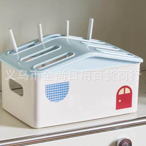 Luxury and High-Aesthetic Home Small House WiFi Router Stora