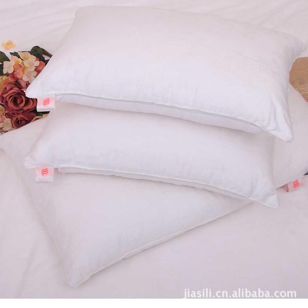 严选蚕丝头枕芯纯枕色花纹儿童枕头桑蚕丝DFE人枕头成一件枕芯