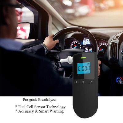 Temu Portable LCD Digital Breath Alcohol Tester (AT8030)