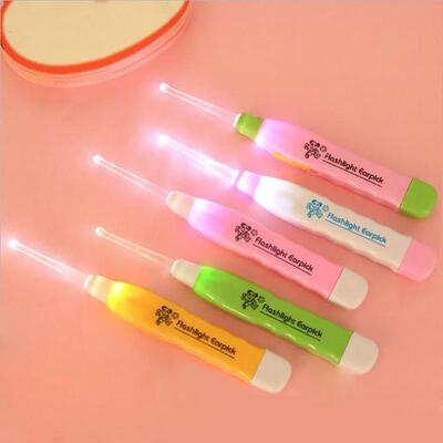 Illuminated Ear Pick Set - Ear Cleaning Tool with Light for