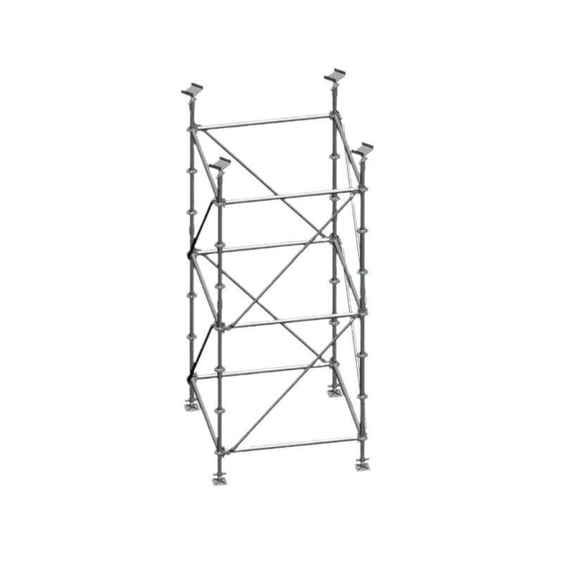 建筑工地施工架60系列热镀锌盘扣脚手架Q235B圆盘式架子管