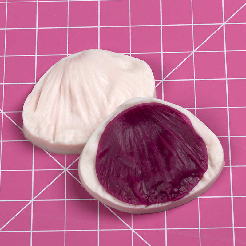 面塑玫瑰花瓣模具牡丹双面硅胶仿真花卉手工粘土翻糖树叶纹理