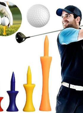 50Pcs Golf Ball Nails Tees Bright Color Plastic Castle Golf