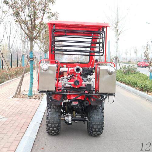 森林救援消防四轮摩托车 社区微型消防车 四轮消防摩托车