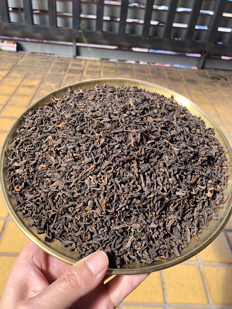 醜茶500克老班章大碎發酵非常好喝 普洱茶 BUASHOP普洱老茶