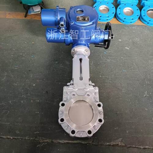 电动双向密封刀闸阀ZGLP97FX-10/16PDN150浆液阀